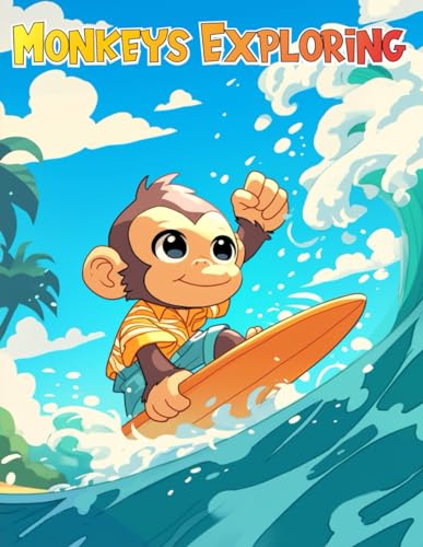 Monkey's Adventure Coloring Book